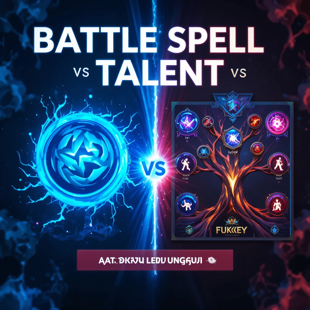 Battle Spell vs Talent: Mana yang Lebih Unggul MLBB 2025