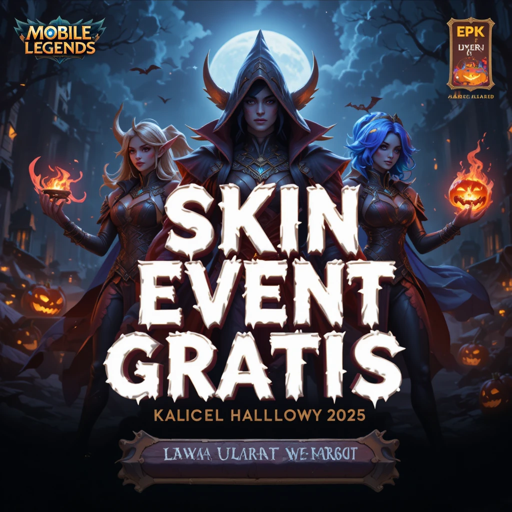 Skin Gratis Event Halloween: Cara Klaim Tanpa Top Up MLBB 2025