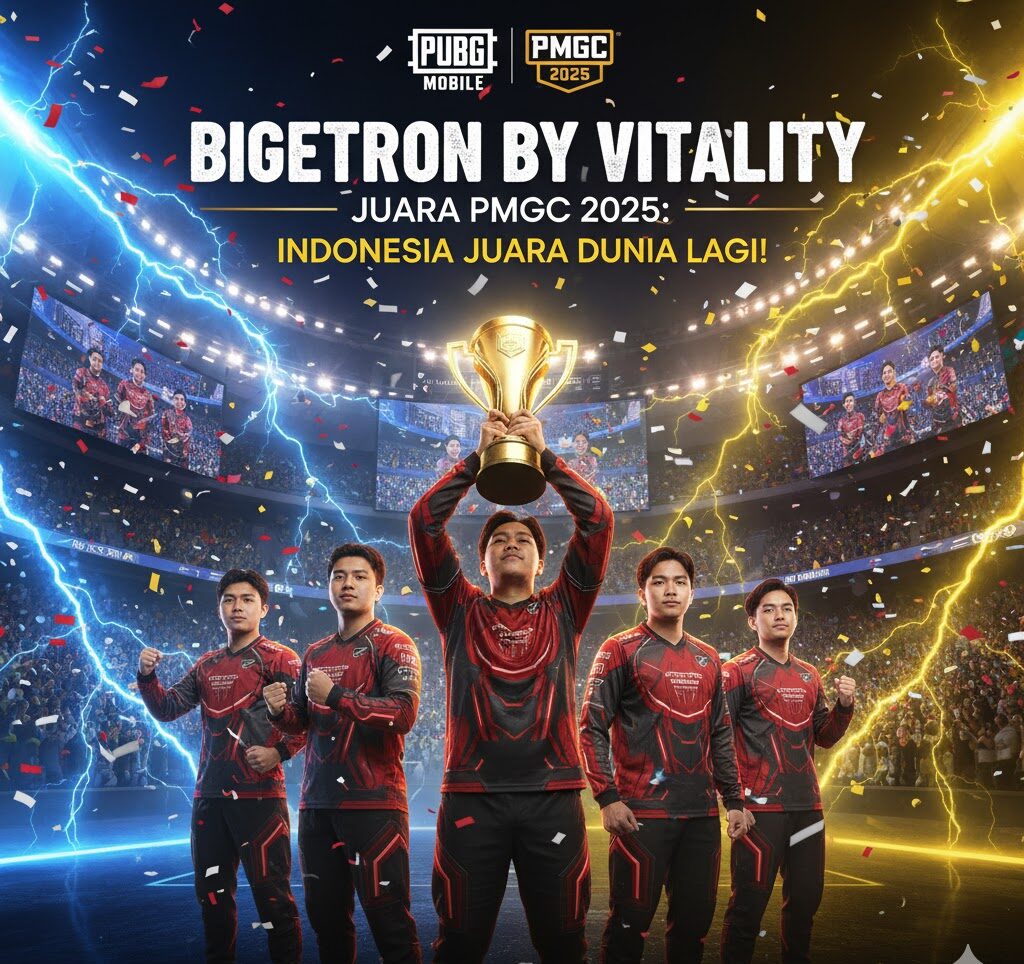 Roster Bigetron by Vitality Juara PMGC 2025: Indonesia Juara Dunia Lagi!