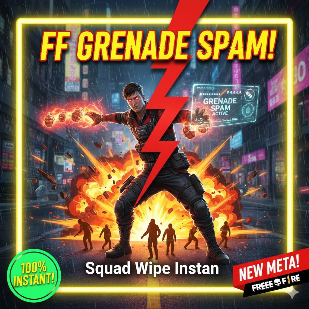 FF Grenade Spam: Squad Wipe Instan OB46 2025 Trik Pro!