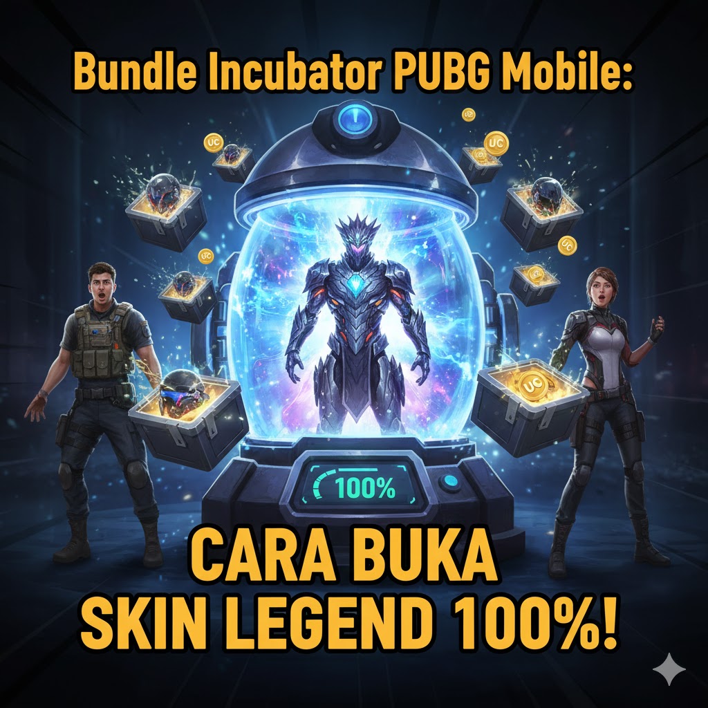 Bundle Incubator PUBG Mobile: Cara Buka Skin Legend 100%!
