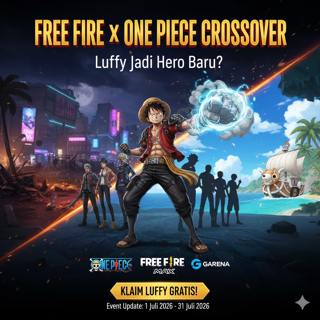 Free Fire x One Piece Crossover: Luffy Jadi Hero Baru?
