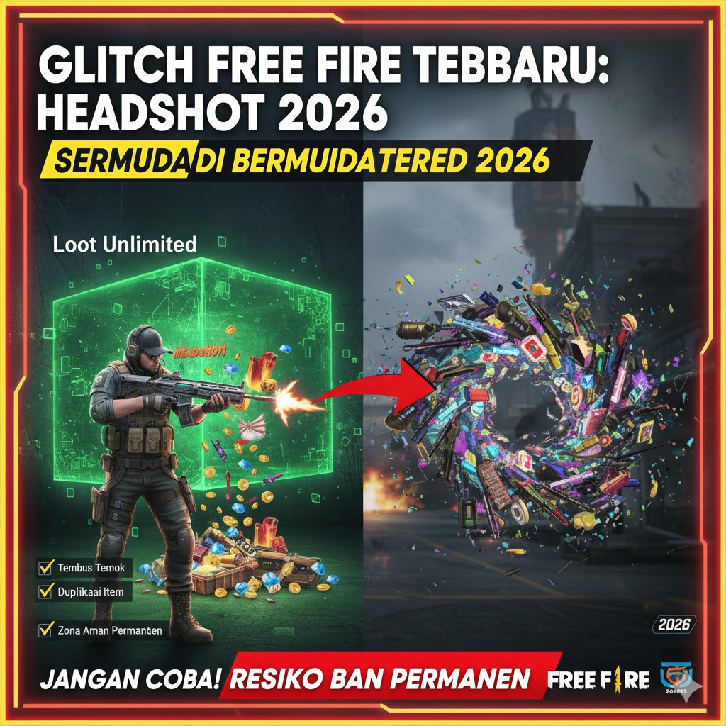 Glitch Free Fire Terbaru: Loot Unlimited di Bermuda Remastered 2026!