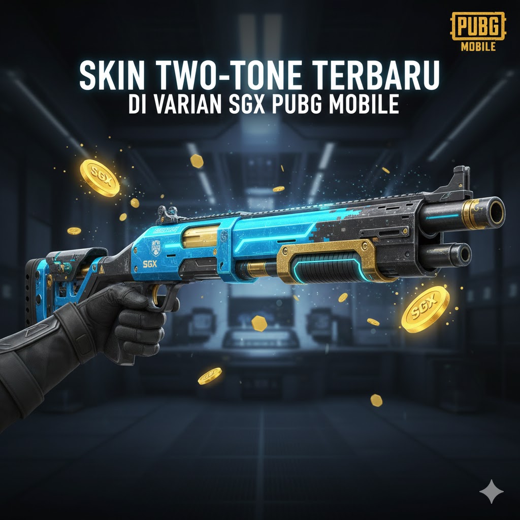 Skin Two-Tone Terbaru di Varian SGX PUBG Mobile
