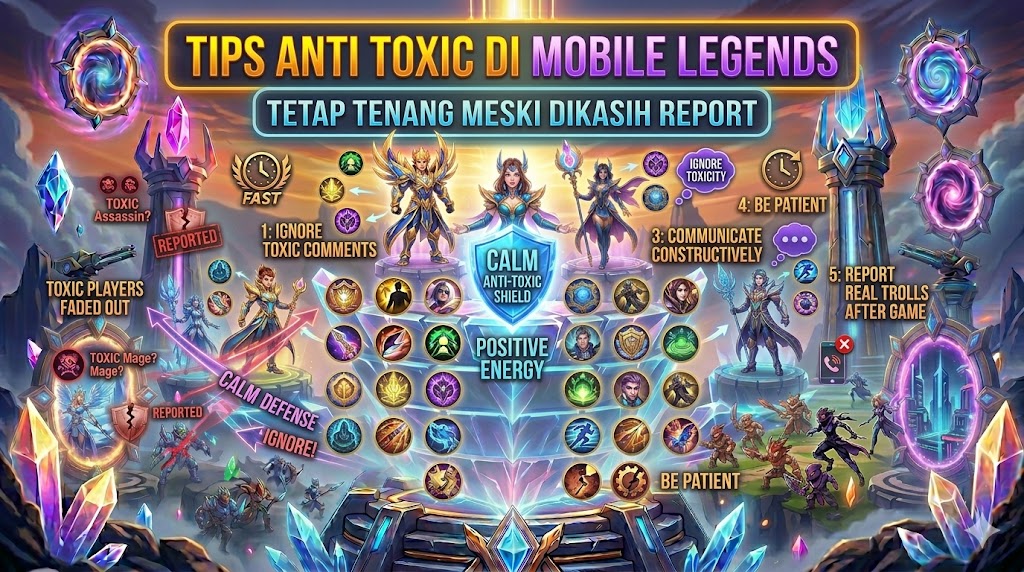 Tips Anti Toxic di Mobile Legends